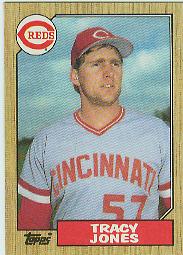 1987 Topps Baseball Cards      146     Tracy Jones